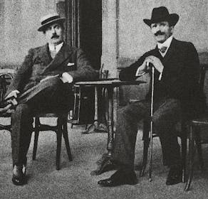 Пуччини и Тосканини в 1896